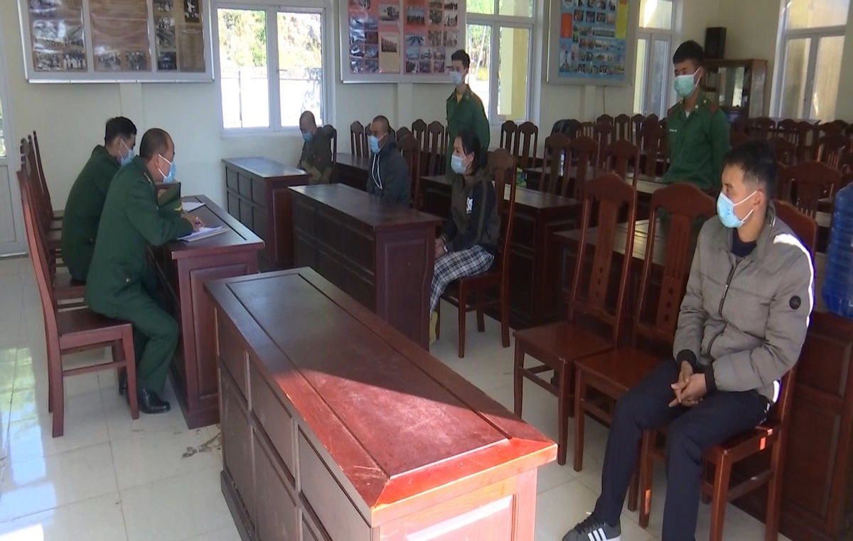 Quảng Trị Phát hiện và bắt giữ 29 người nhập cảnh trái phép