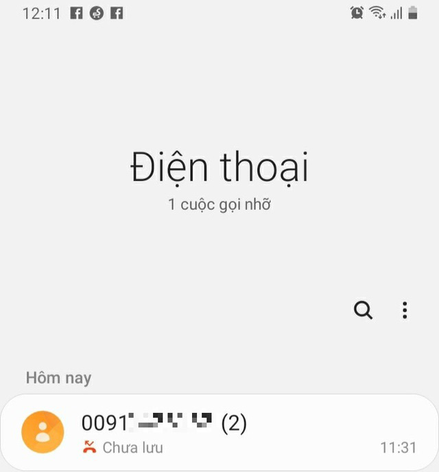 Cảnh báo chiêu trò móc tiền vì cuộc gọi từ số điện thoại lạ 