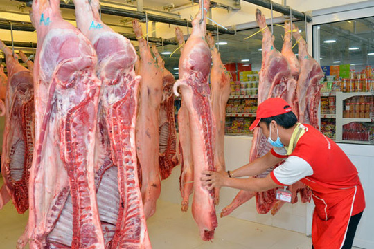 TPHCM Doanh nghiệp bảo đảm nguồn thịt heo phục vụ Tết