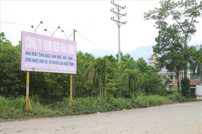  Vi phạm Luật Bảo vệ môi trường công ty TNHH MDF Hòa Bình bị xử phạt 200 triệu đồng