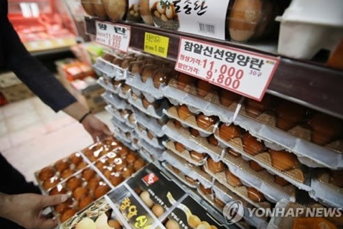 Hàn Quốc tạm dỡ bỏ thuế nhập khẩu trứng do nguồn cung thiếu hụt