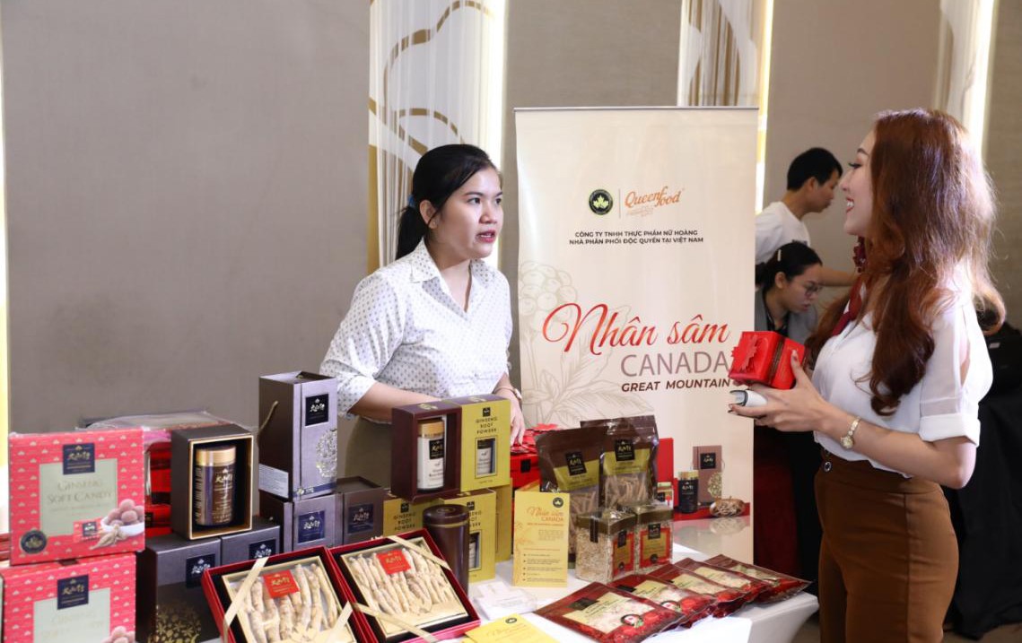 Hưởng thuế 0%, nhân sâm Canada xuất vào thị trường Việt Nam tăng mạnh
