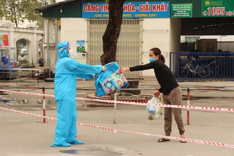 Hải Dương cách ly thêm 1 cụm dân cư ở Nam Sách, xây Bệnh viện dã chiến mới