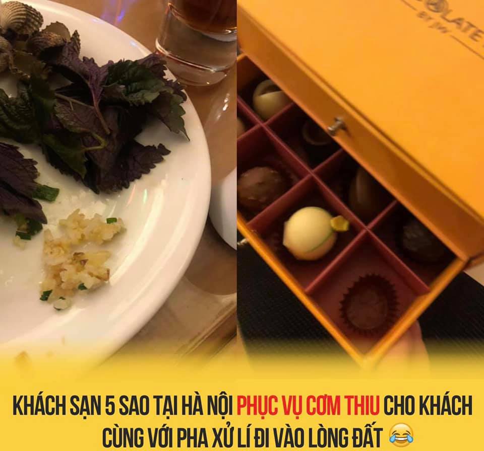 Khách hàng tố Khách sạn 5 sao ở Hà Nội bán cơm thiu, quà tặng bị bớt xén