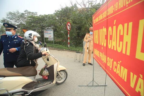 Hải Dương Phong toả toàn xã Tân Trường, huyện Cẩm Giàng nơi trú của hai nhân viên quán karaoke dương tính Covid-19