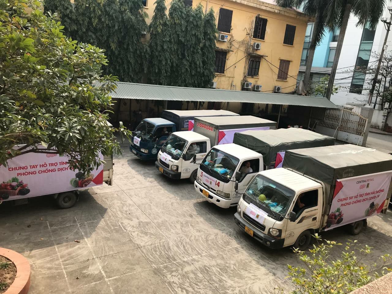 Tập đoàn Central Retail Việt Nam trao tặng hàng hóa thiết yếu tiếp sức cho Hải Dương và Quảng Ninh chống dịch Covid-19