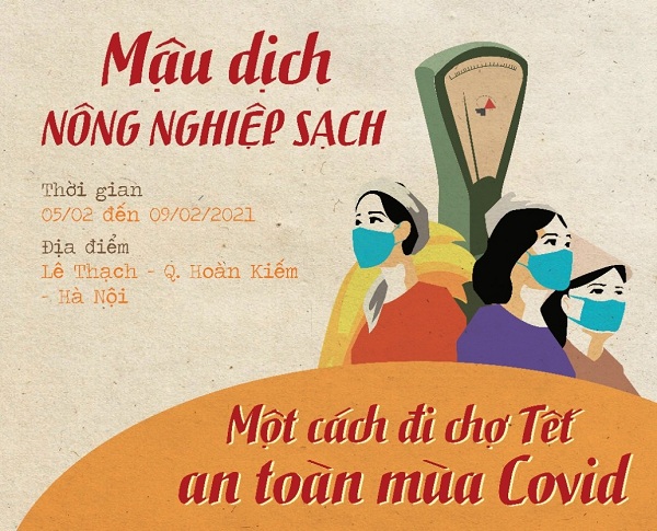 Trải nghiệm mua hàng tại Mậu dịch Nông Nghiệp Sạch trong thời COVID-19