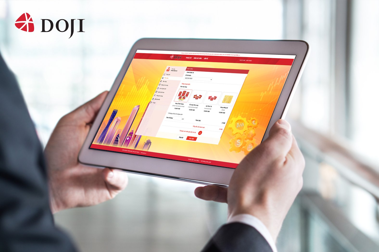 Tuyệt chiêu mua bán vàng “siêu tốc” trong mùa dịch bằng ứng dụng eGold