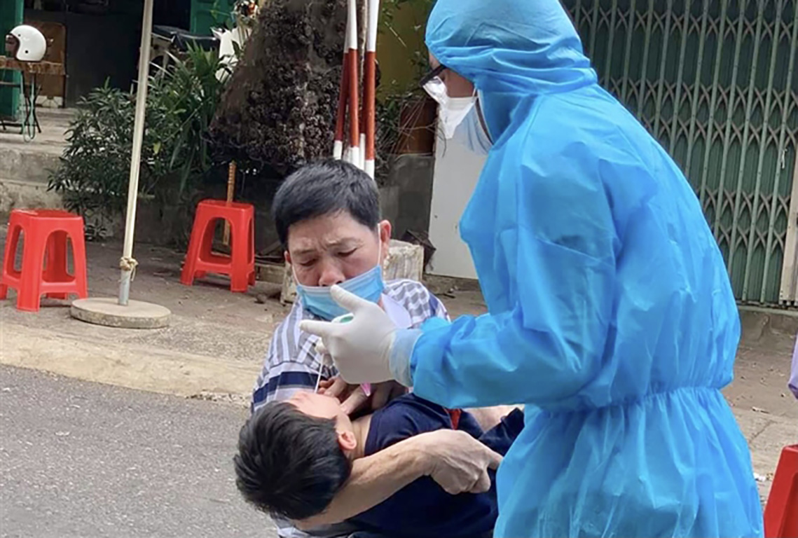 Gia Lai Bé 6 tuổi dương tính với SARS-CoV-2