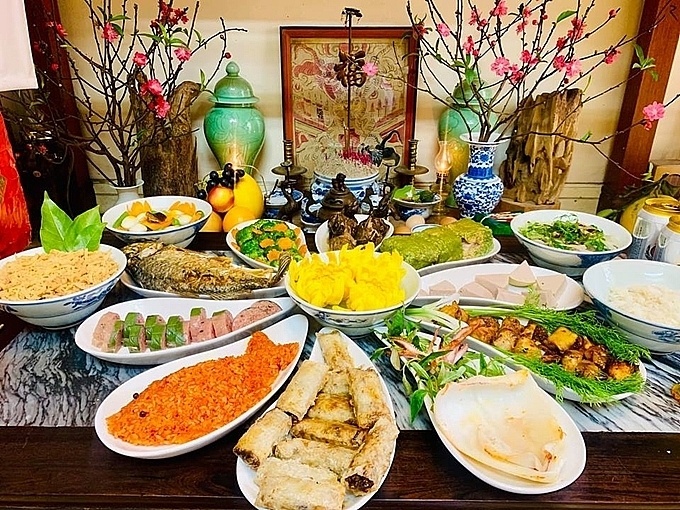Mâm lễ cúng Giao thừa Tết Tân Sửu 2021 có những gì
