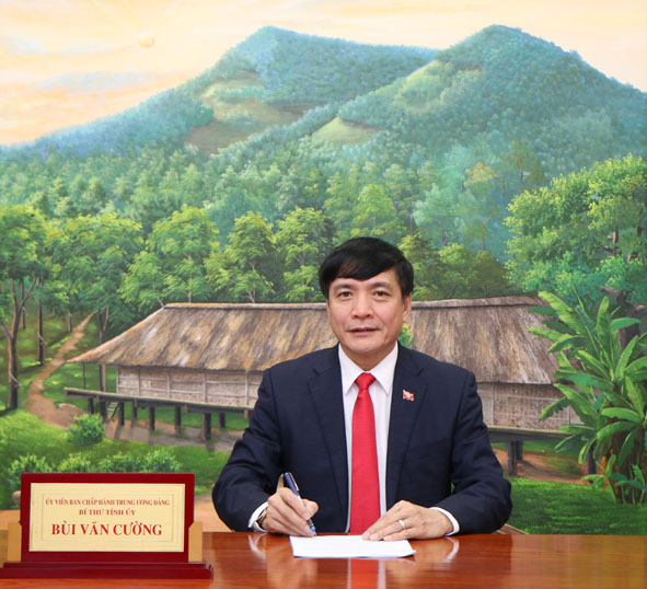 Bí thư Đắk Lắk Quyết tâm tạo đột phá, thực hiện phát triển kinh tế - xã hội năm 2021