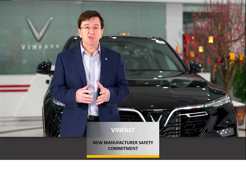 Vinfast đoạt giải “Hãng xe có cam kết cao về an toàn” ASEAN NCAP