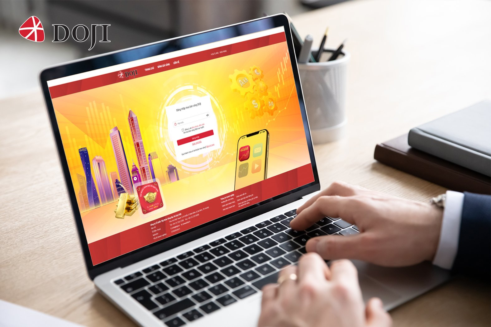 Đến DOJI mua vàng Thần Tài hot nhất thị trường