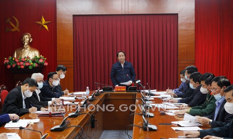 Hải Phòng Hỗ trợ tỉnh Hải Dương 5 tỷ đồng và 500.000 khẩu trang y tế để phục vụ công tác phòng, chống dịch Covid-19