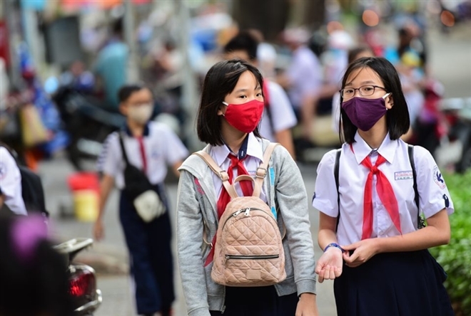 Học sinh nhiều tỉnh thành quay trở lại trường từ ngày 222