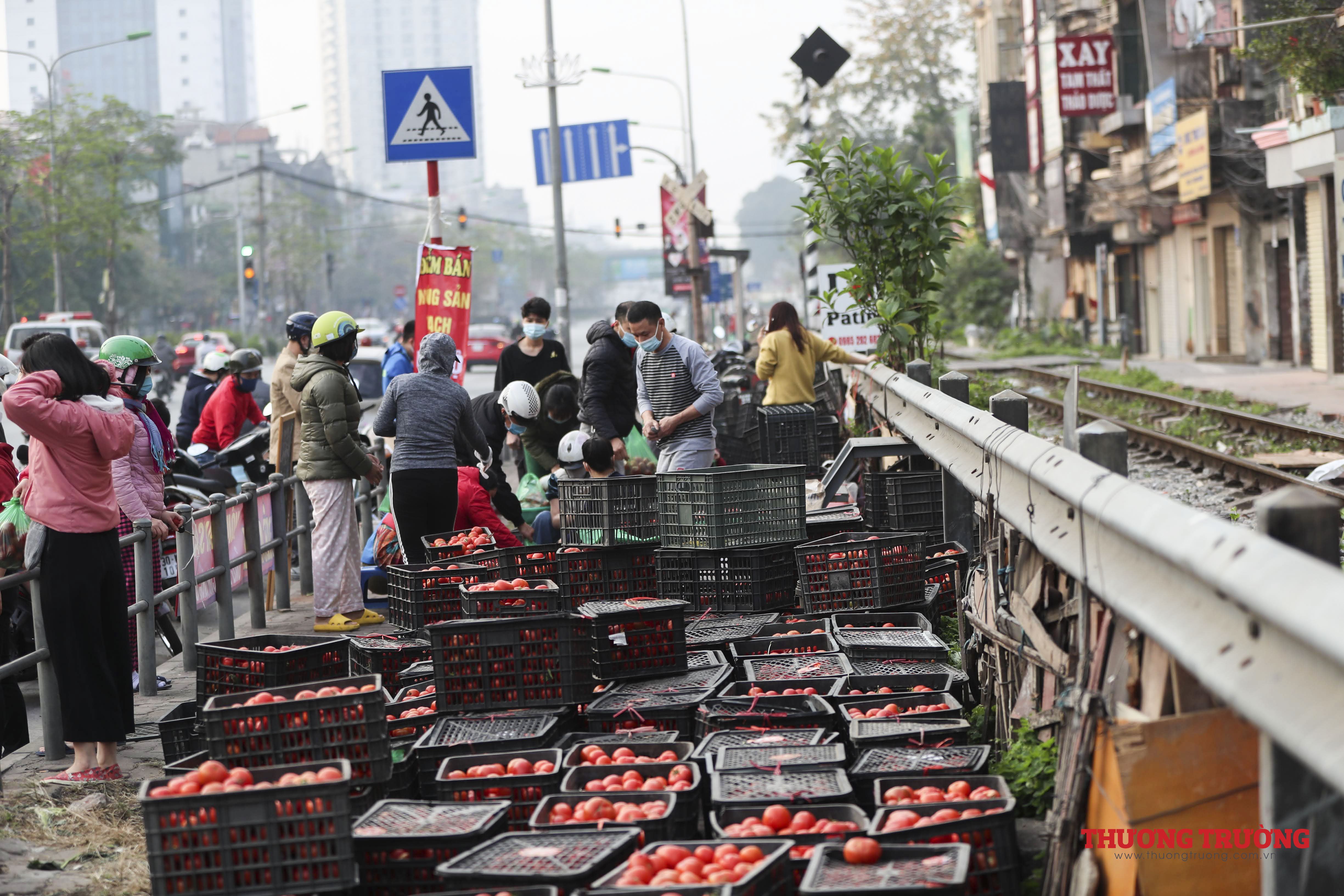 Đông đảo người dân chung tay giải cứu nông sản Hải Dương