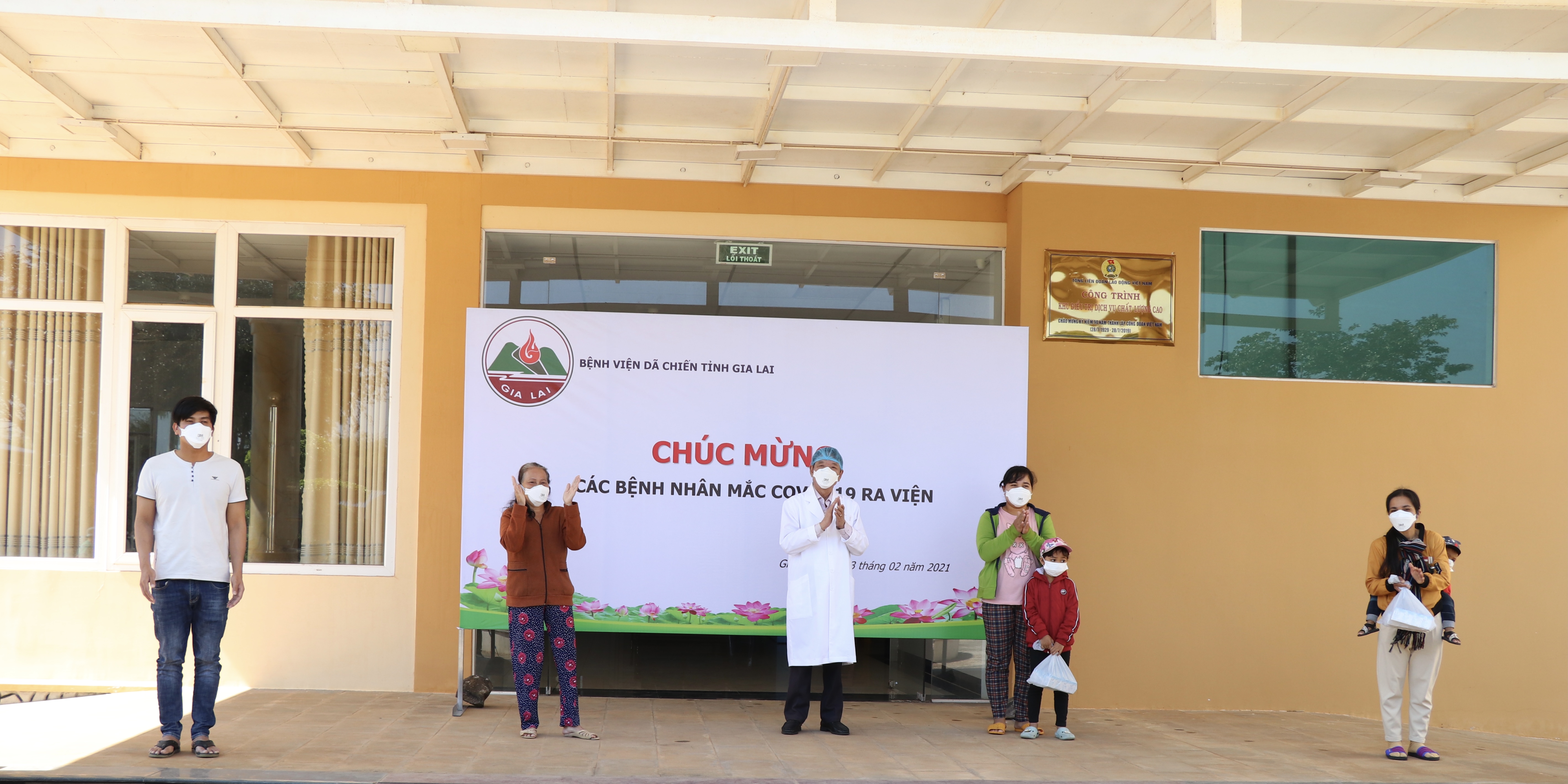 Gia Lai 5 bệnh nhân COVID-19 được xuất viện