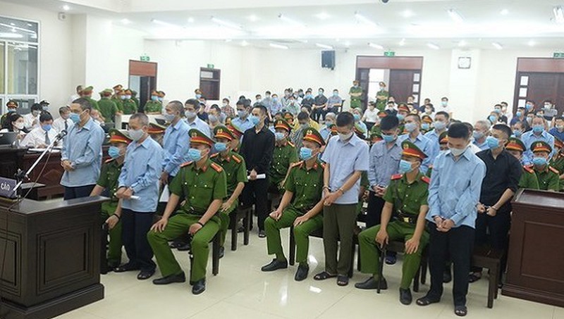 Ngày 83 Tòa án nhân dân cấp cao xét xử phúc thẩm các bị cáo trong vụ án xảy ra tại Đồng Tâm