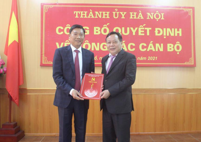 Hà Nội Bí thư Quận ủy Tây Hồ được điều động giữ trọng trách mới