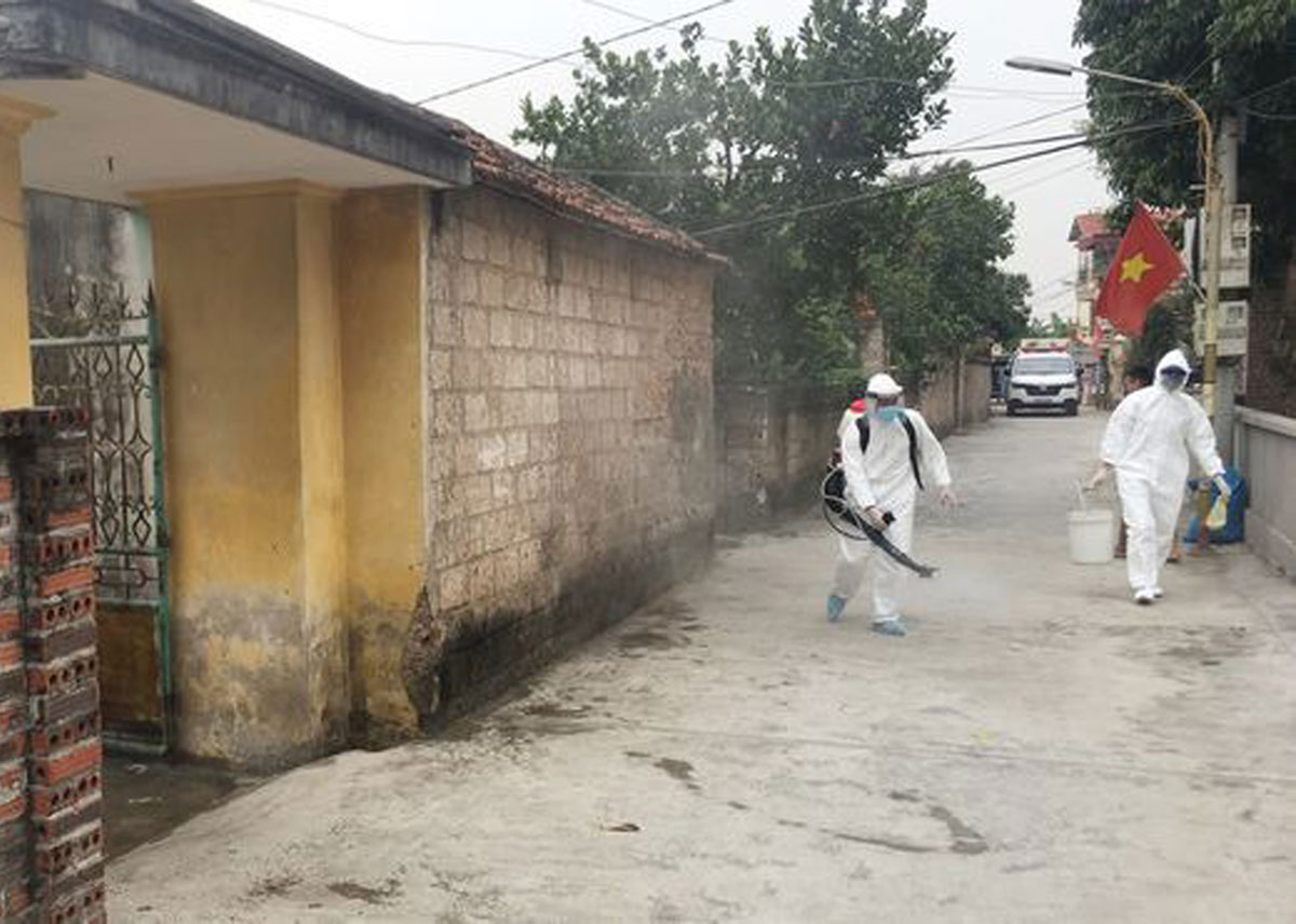 Hải Dương Cách ly một xã hơn 7.500 nhân khẩu ở vùng dịch Kim Thành