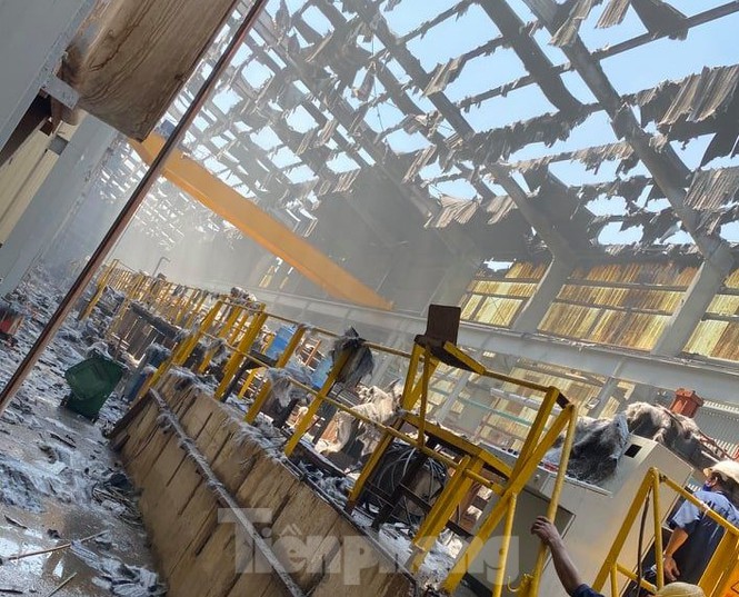  Bình Dương Cháy lớn tại Khu công nghiệp Sóng Thần 2