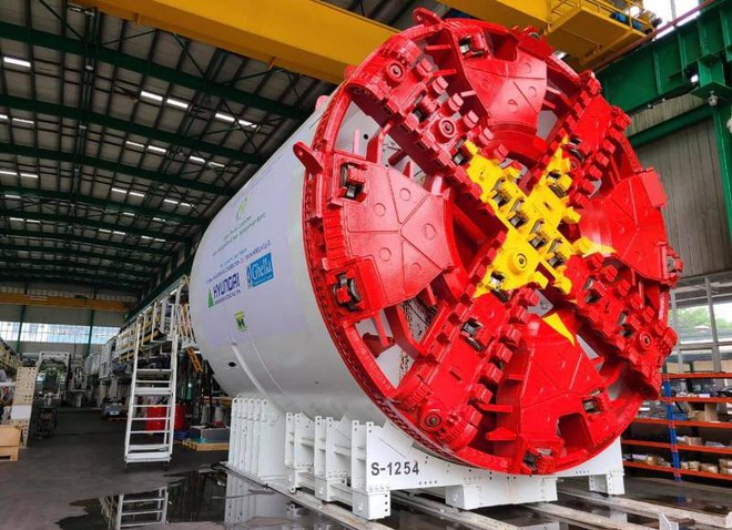 Sau 15, bắt đầu đào 4km hầm đoạn metro Nhổn-ga Hà Nội