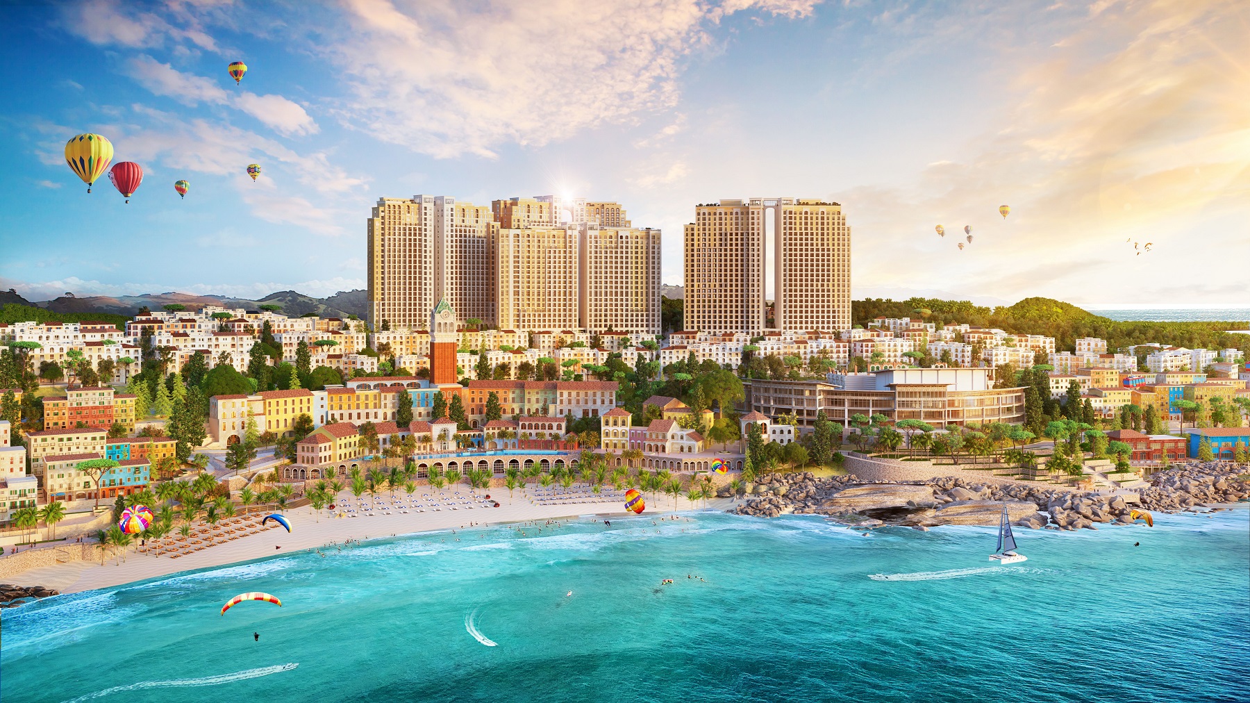 Loạt công trình biểu tượng làm nóng địa ốc Nam đảo Ngọc