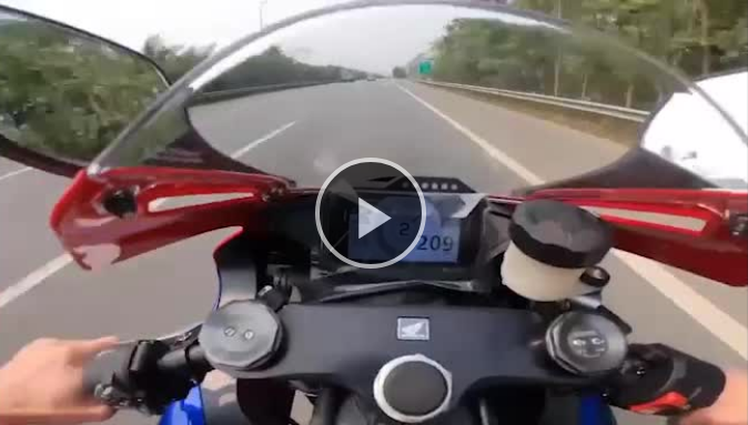 Xác minh clip xe phân khối lớn chạy gần 300 kmh trên Đại lộ Thăng Long