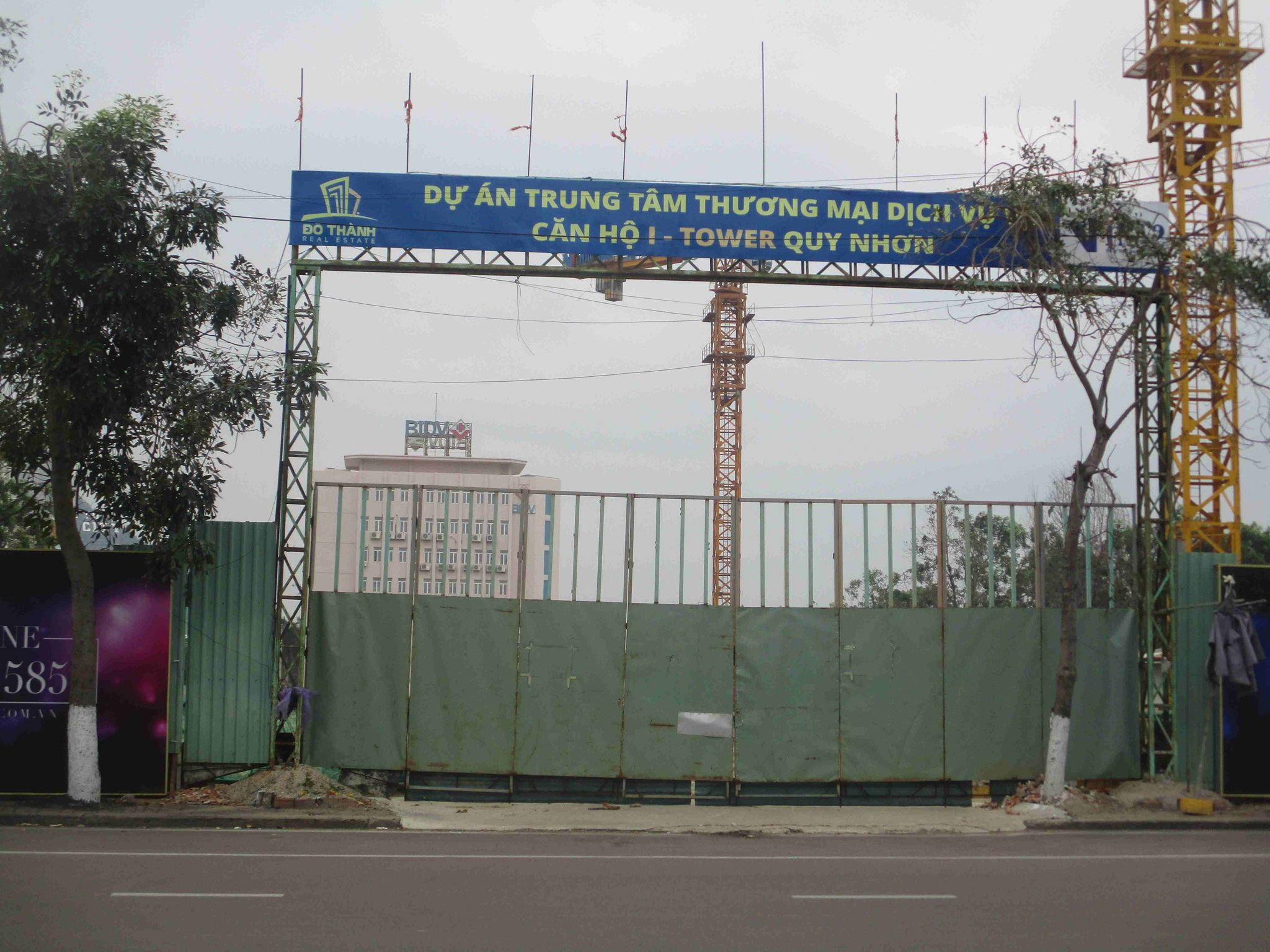 Dự án I-Tower Quy Nhơn xây dựng không có giấy phép 