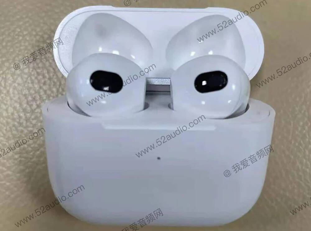 AirPods 3 lộ ảnh thực tế trước ngày ra mắt