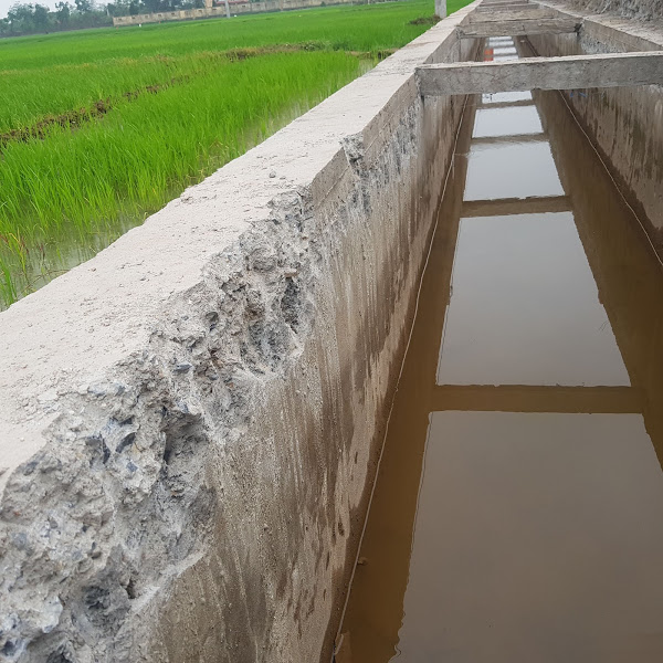 Ba Vì Dự án chưa thi công xong đã hỏng, dấu hỏi lớn về năng lực nhà thầu thi công