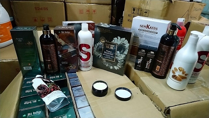 Thu giữ hơn chục nghìn sản phẩm mang nhãn hiệu Bibop không rõ nguồn gốc xuất xứ