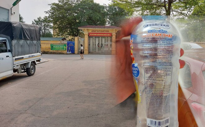Nghệ An 9 học sinh đau bụng, buồn nôn sau khi uống nước ngọt phát miễn phí