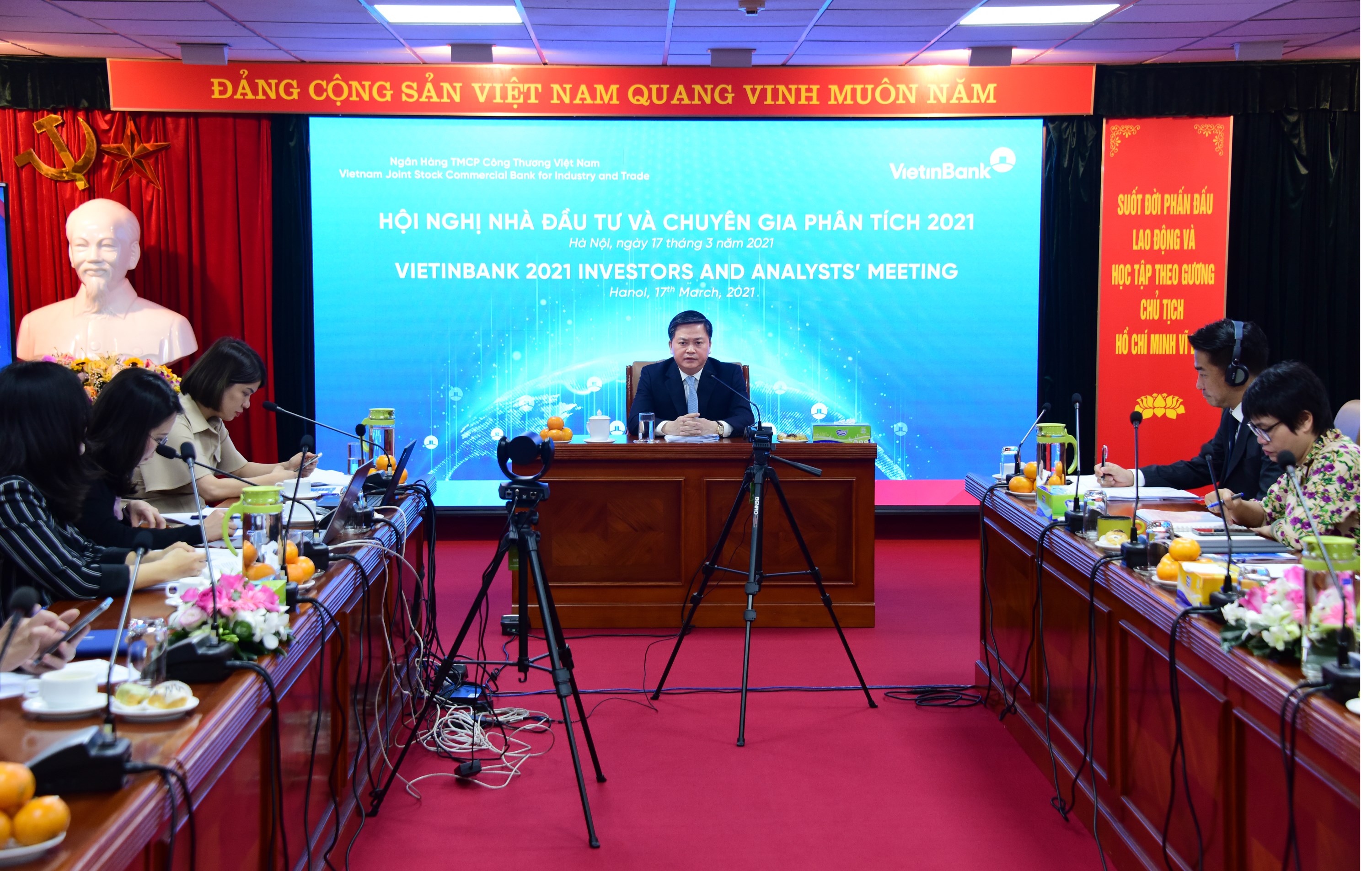 VietinBank tổ chức Hội nghị Nhà đầu tư và Chuyên gia phân tích năm 2021