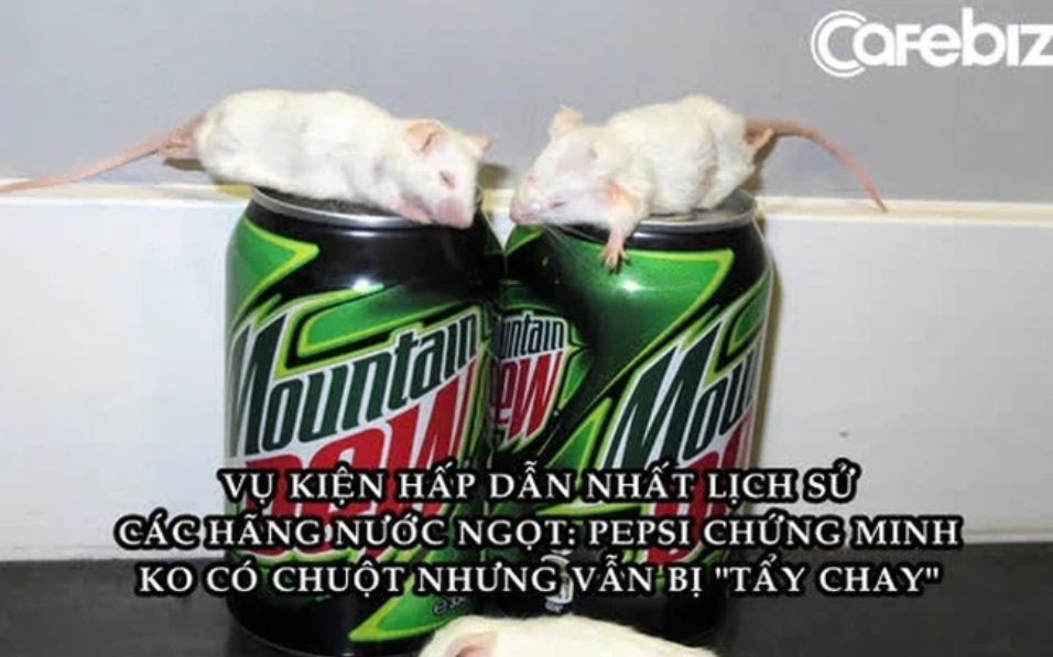 Chuột chết trong chai nước và bài học xử lý khủng hoảng nhớ đời của Pepsi Thắng kiện ngoạn mục nhưng bị khách hàng quay lưng vì ‘viên đạn bạc’