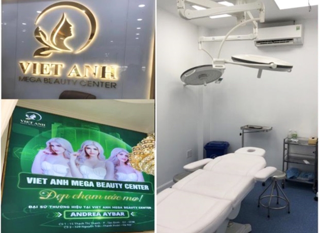 Tiếp tục phát hiện TMV Viet Anh Mega Beauty Center hoạt động trái phép ở trung tâm TP HCM