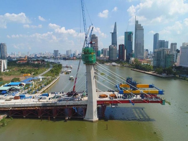 Cầu Thủ Thiêm 2 dự kiến hoàn thành trước 3042022