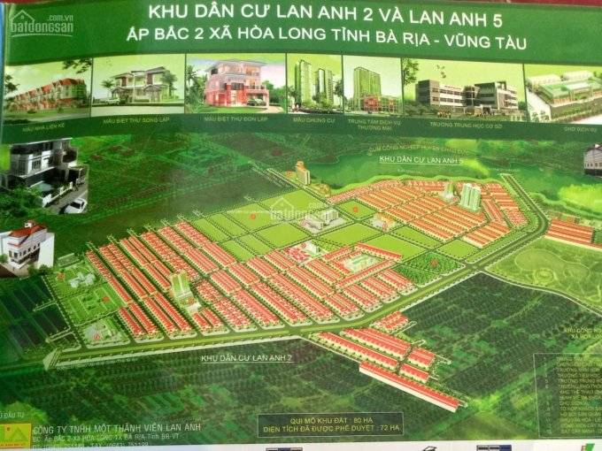 Bà Rịa - Vũng Tàu Thông báo đến khách hàng thông tin về giá đất năm 2021 tại dự án Lan Anh 2 và Lan Anh 5