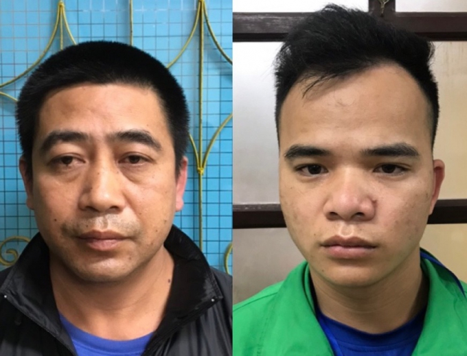 Bắt quả tang 2 xe ô tô chở 9 người Trung Quốc nhập cảnh trái phép