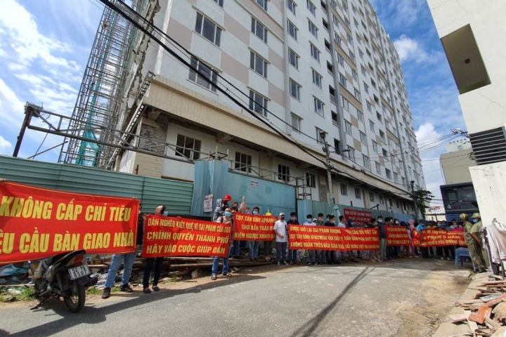 Dính sai phạm dự án Tân Bình Apartment tiếp tục lại lỗi hẹn với khách hàng