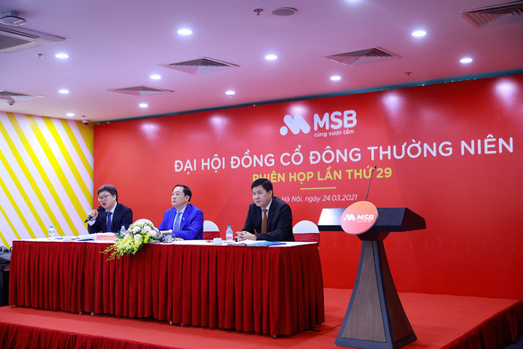 MSB đặt mục tiêu lợi nhuận năm 2021 tăng 30%