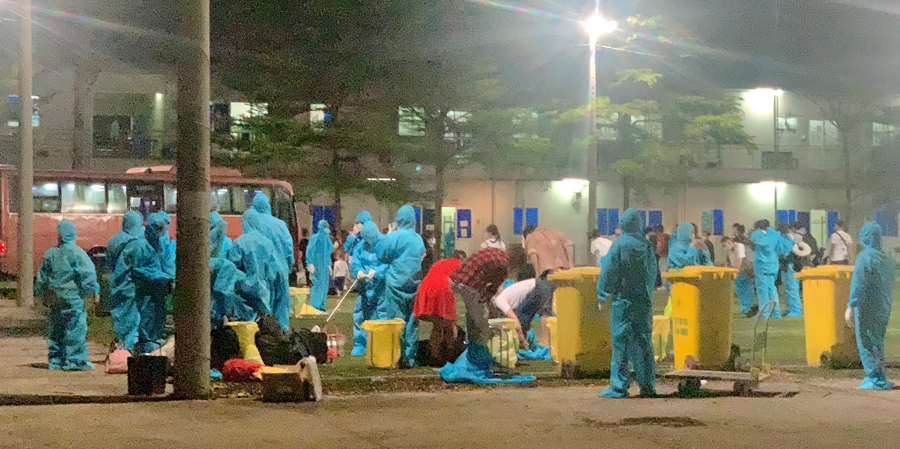 Kết quả xét nghiệm cho 365 công dân về từ Đài Loan đều âm tính lần 1