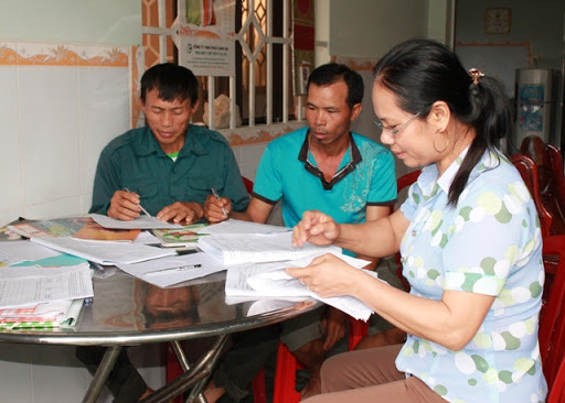 Quy trình 7 bước rà soát hộ nghèo, hộ cận nghèo