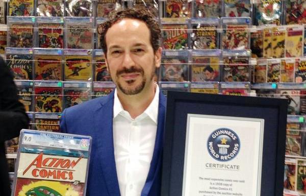 Truyện tranh “Superman” ra mắt vào năm 1938 được bán với giá 3,25 triệu USD