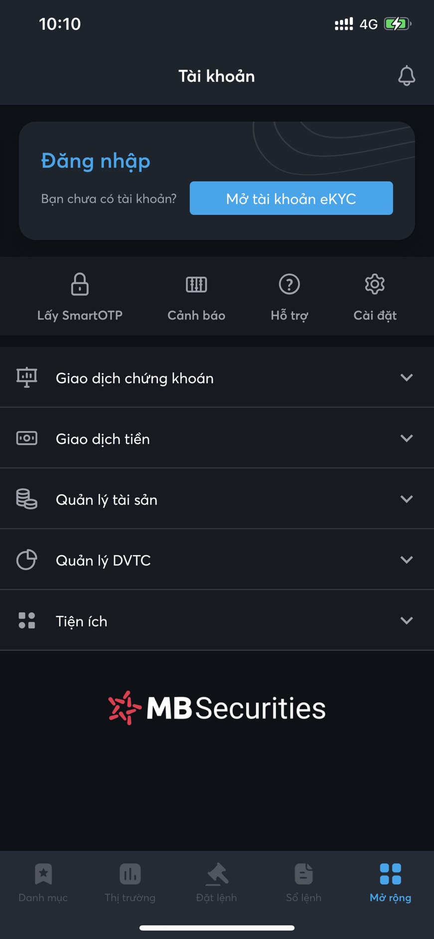 App chứng khoán MB Securities liên tục bị lỗi, thiệt hại lớn đối với Nhà đầu tư