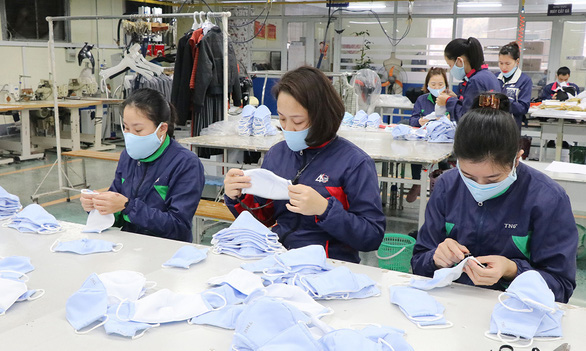 Xuất khẩu gần 61 triệu khẩu trang y tế trong tháng 32021