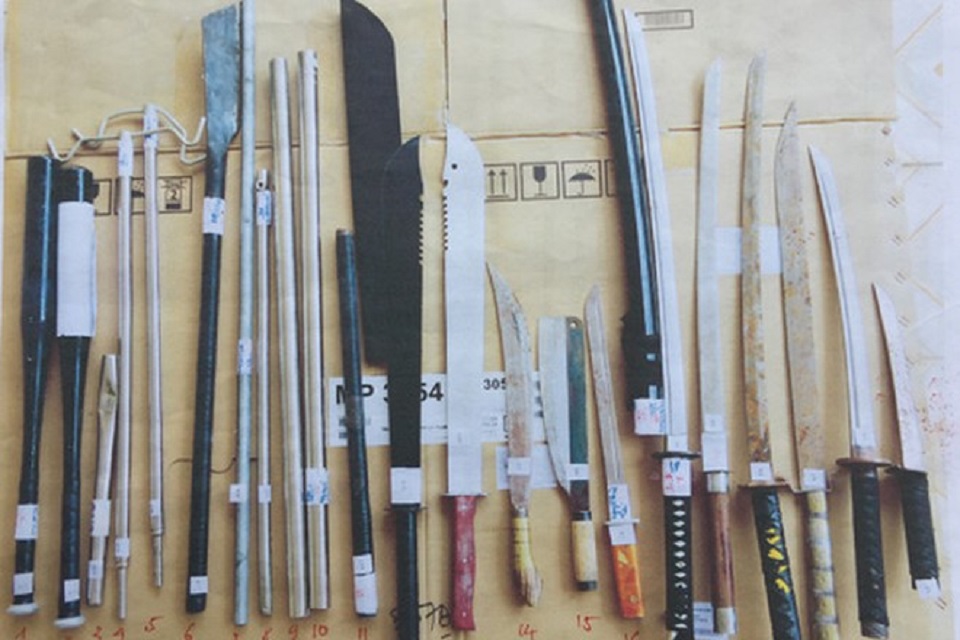 Lâm Đồng Bắt nhóm đối tượng trốn lệnh truy nã đang tụ tập cùng nhiều hung khí