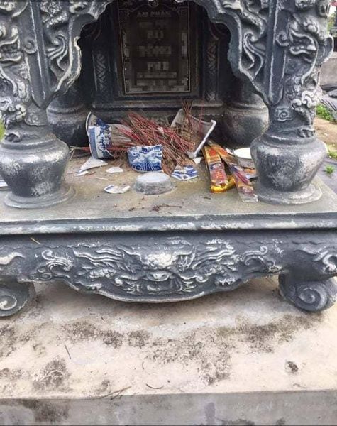 Hải Phòng Bắt giữ đối tượng đập phá lọ hoa, bát hương các ngôi mộ