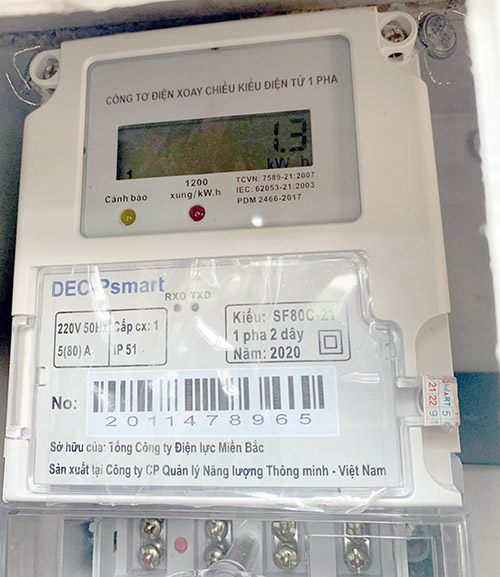 Nghệ An Lắp đồng hồ chưa sử dụng, khách hàng bất ngờ nhận thông báo nộp tiền điện