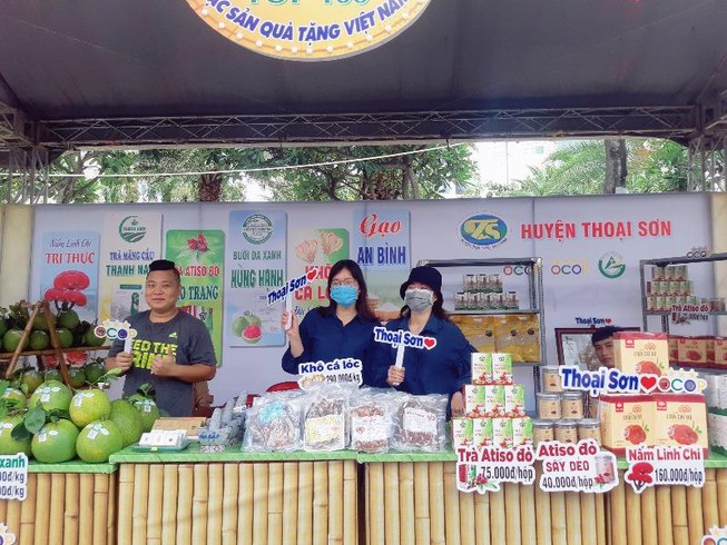 Hơn 150 gian hàng tham dự Ngày hội sản phẩm OCOP tại An Giang